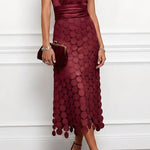 Celine | Elegant Midi Dress For Ceremonies - | Benedita Lisboa