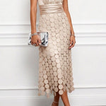 Celine | Elegant Midi Dress For Ceremonies - | Benedita Lisboa