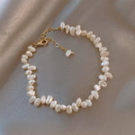Céline Pulseira Elegante De Pérolas - Luxo No Visual - | Benedita Lisboa