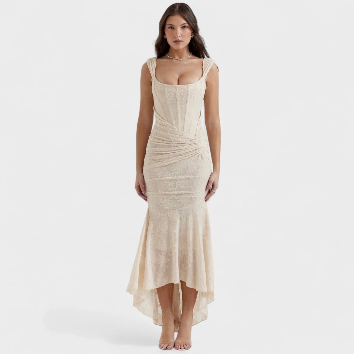 Cesca™ | Vestido de silhueta escultural - | Benedita Lisboa