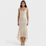 Cesca™ | Vestido de silhueta escultural - | Benedita Lisboa