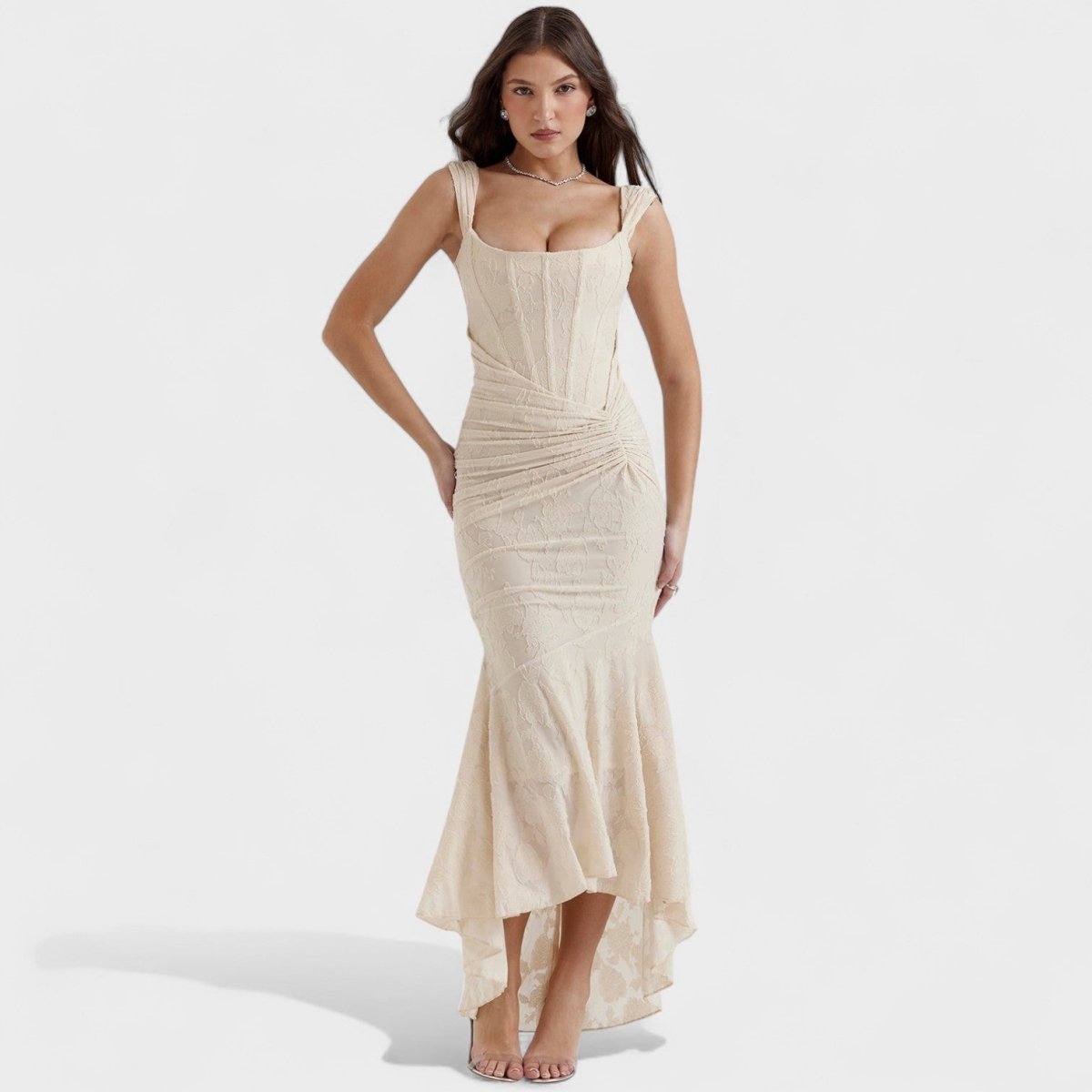 Cesca™ | Vestido de silhueta escultural - | Benedita Lisboa
