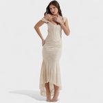 Cesca™ | Vestido de silhueta escultural - | Benedita Lisboa