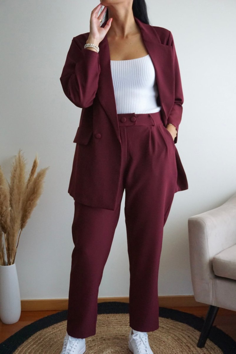 Cherry™ | Conjunto Borgonha - | Benedita Lisboa