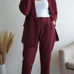 Cherry™ | Conjunto Borgonha - | Benedita Lisboa