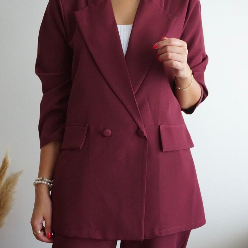 Cherry™ | Conjunto Borgonha - | Benedita Lisboa