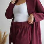 Cherry™ | Conjunto Borgonha - | Benedita Lisboa