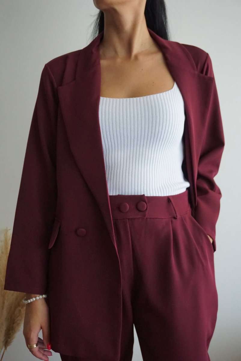 Cherry™ | Conjunto Borgonha - | Benedita Lisboa