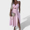 Cielo Divino™ | Vestido Midi con Abertura Frontal - | Benedita Lisboa
