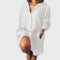 Clara™ | Blusa casual de linho - | Benedita Lisboa