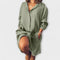 Clara™ | Blusa casual de linho - | Benedita Lisboa