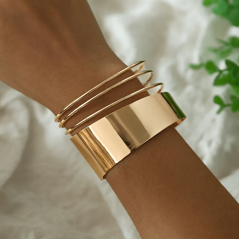 Clara™ | Pulseira Ouro Vintage - | Benedita Lisboa