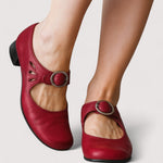 Clara™ | Scarpin Elegante em Couro Sintético - | Benedita Lisboa