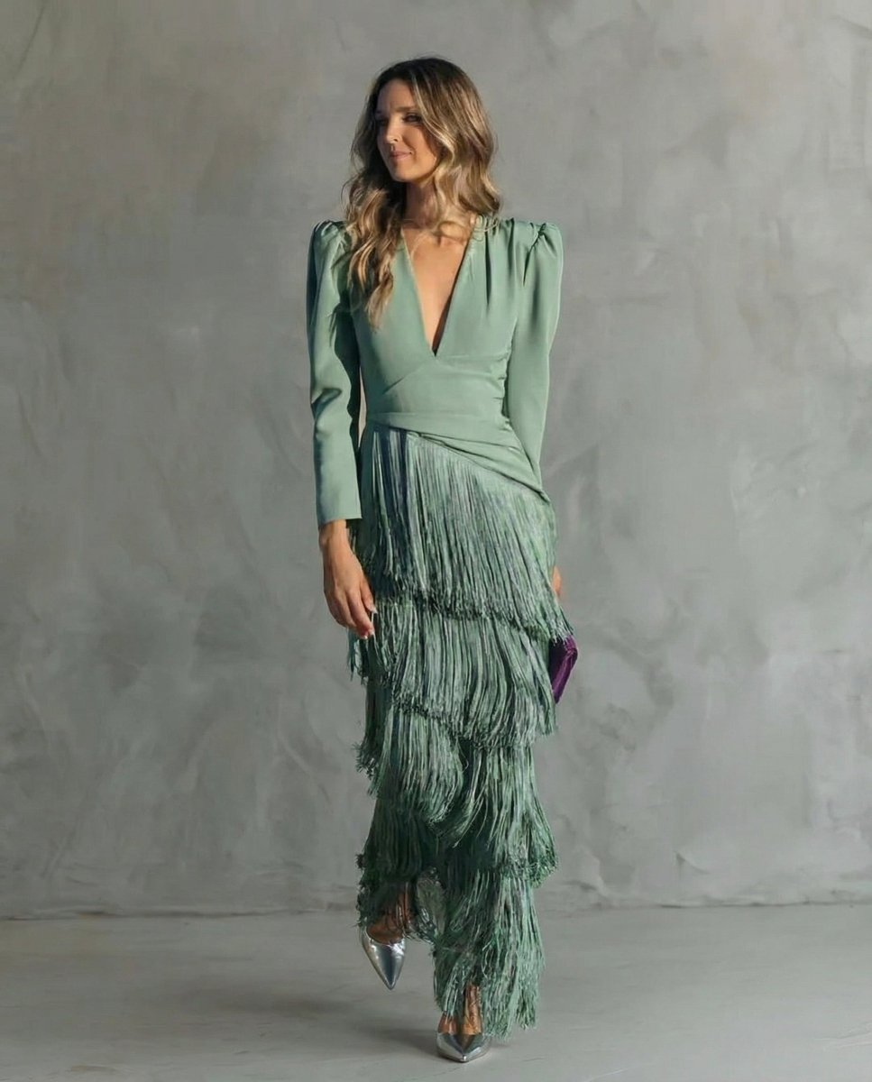 Clara™ | Vestido de Gala Super Elegante - | Benedita Lisboa