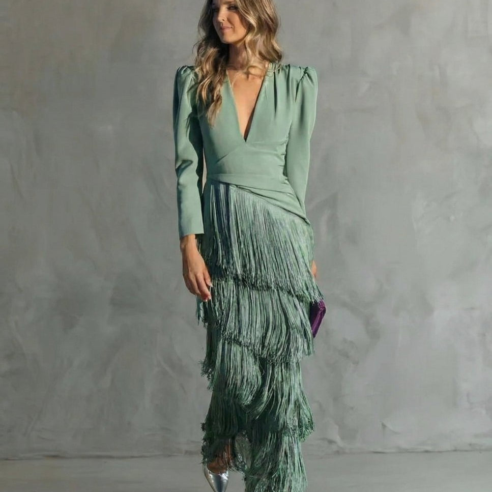 Clara™ | Vestido de Gala Super Elegante - | Benedita Lisboa