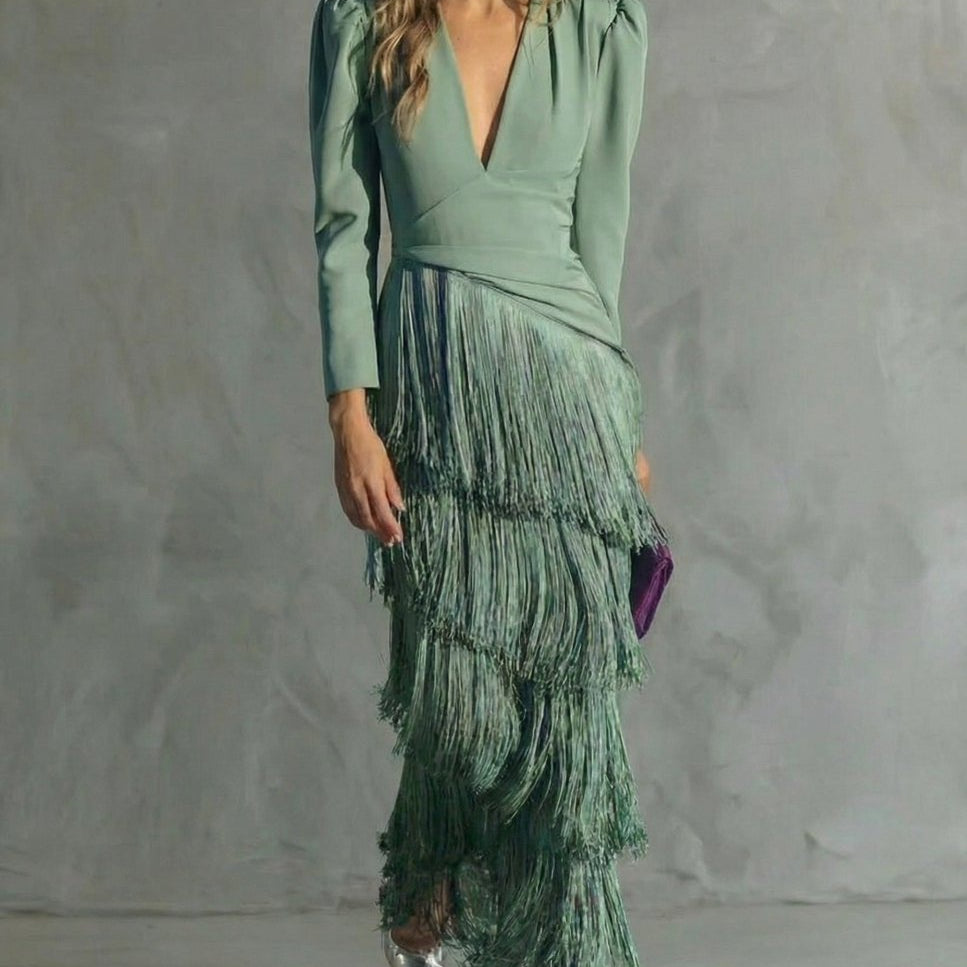 Clara™ | Vestido de Gala Super Elegante - | Benedita Lisboa