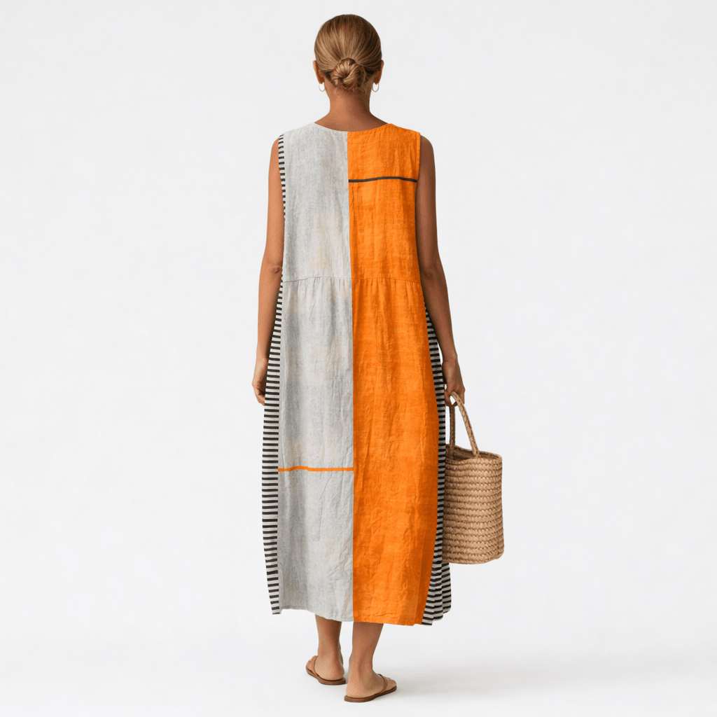 Clara™ | Vestido Midi para o Dia a Dia - Vestido | Benedita Lisboa
