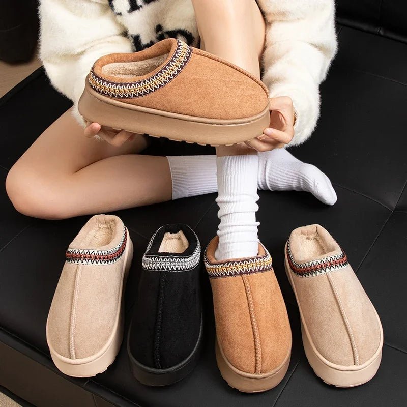 Claris™ | Bota Feminina Quente com Sola Robusta - | Benedita Lisboa