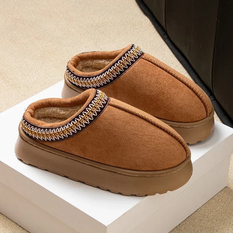 Claris™ | Bota Feminina Quente com Sola Robusta - | Benedita Lisboa