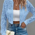 Colette™ | Casaco Curto em Renda - | Benedita Lisboa