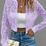Colette™ | Casaco Curto em Renda - | Benedita Lisboa