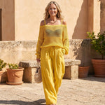 Conjunto Elegante de Duas Peças Claribel™ - | Benedita Lisboa
