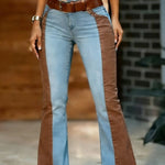 CowGirl™ | Jeans Boca de Sino Bicolor - 4 | Benedita Lisboa