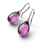 CristalLux Brincos Gota Ouro Prata - Elegância Brilhante - | Benedita Lisboa