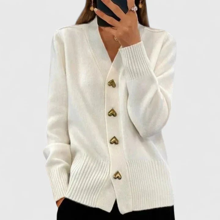 Cristina™ | Casaco Clássico Elegante - | Benedita Lisboa