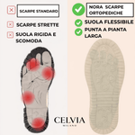 Cristina™ | Sapatos Ortopédicos Comfort Plus, Caminhe Sem Dor - | Benedita Lisboa