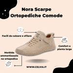 Cristina™ | Sapatos Ortopédicos Comfort Plus, Caminhe Sem Dor - | Benedita Lisboa