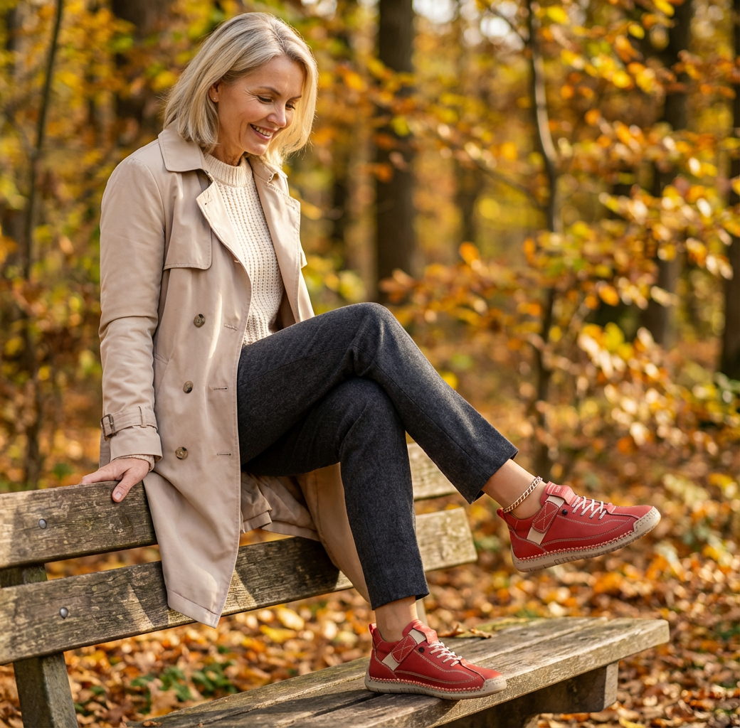 Cristina™ | Sapatos Ortopédicos Comfort Plus, Caminhe Sem Dor - | Benedita Lisboa