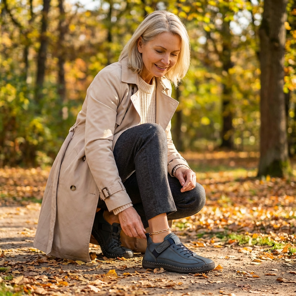 Cristina™ | Sapatos Ortopédicos Comfort Plus, Caminhe Sem Dor - | Benedita Lisboa