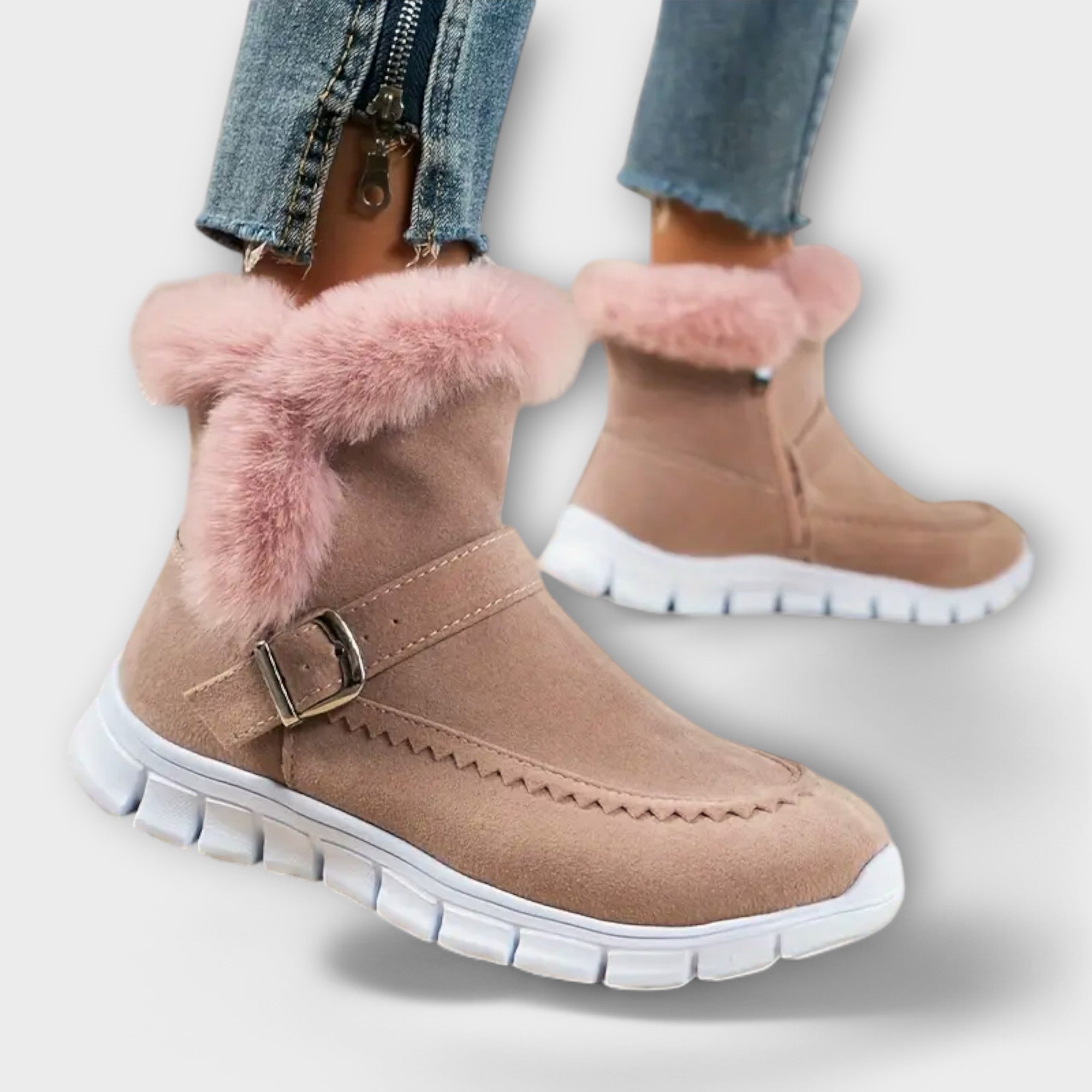 Anny™ | Botas de tornozelo quentes e forradas