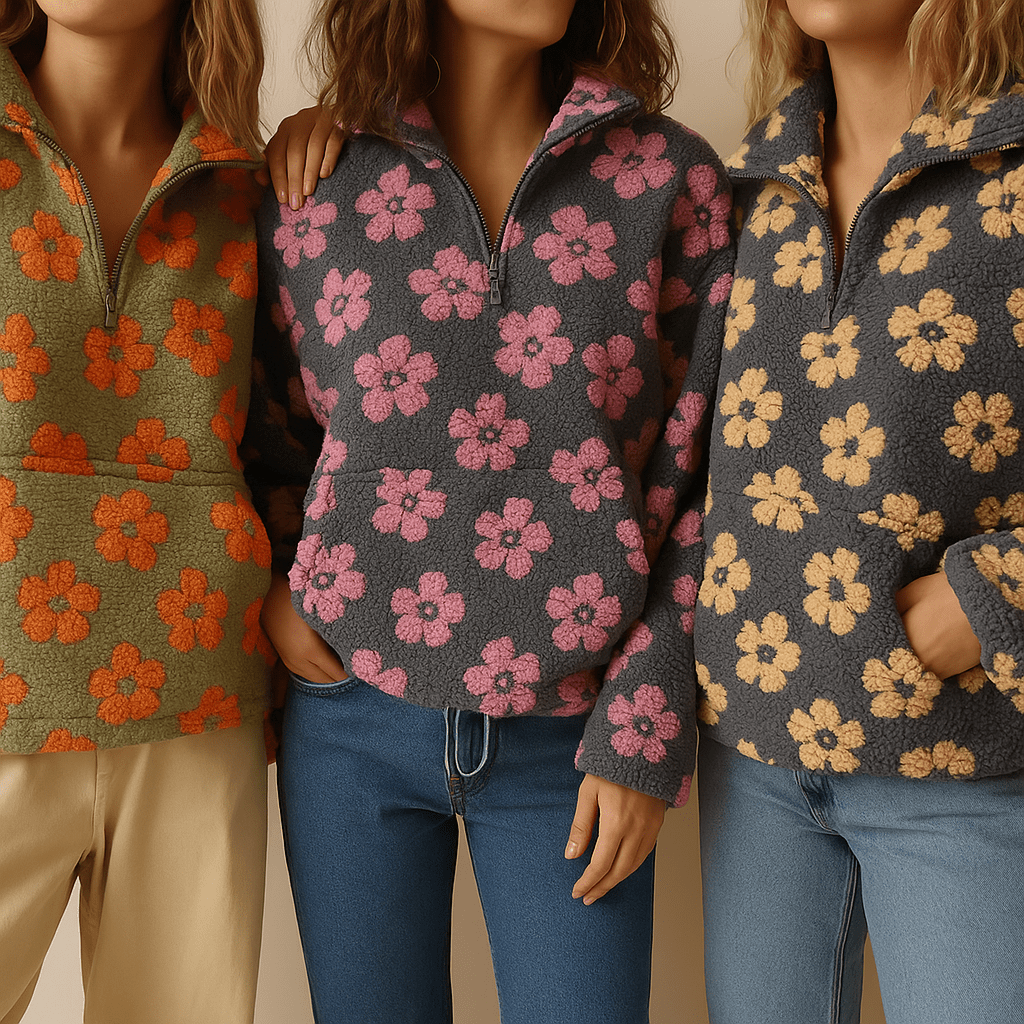 Daisy™ | Camisola Polar Floral - | Benedita Lisboa
