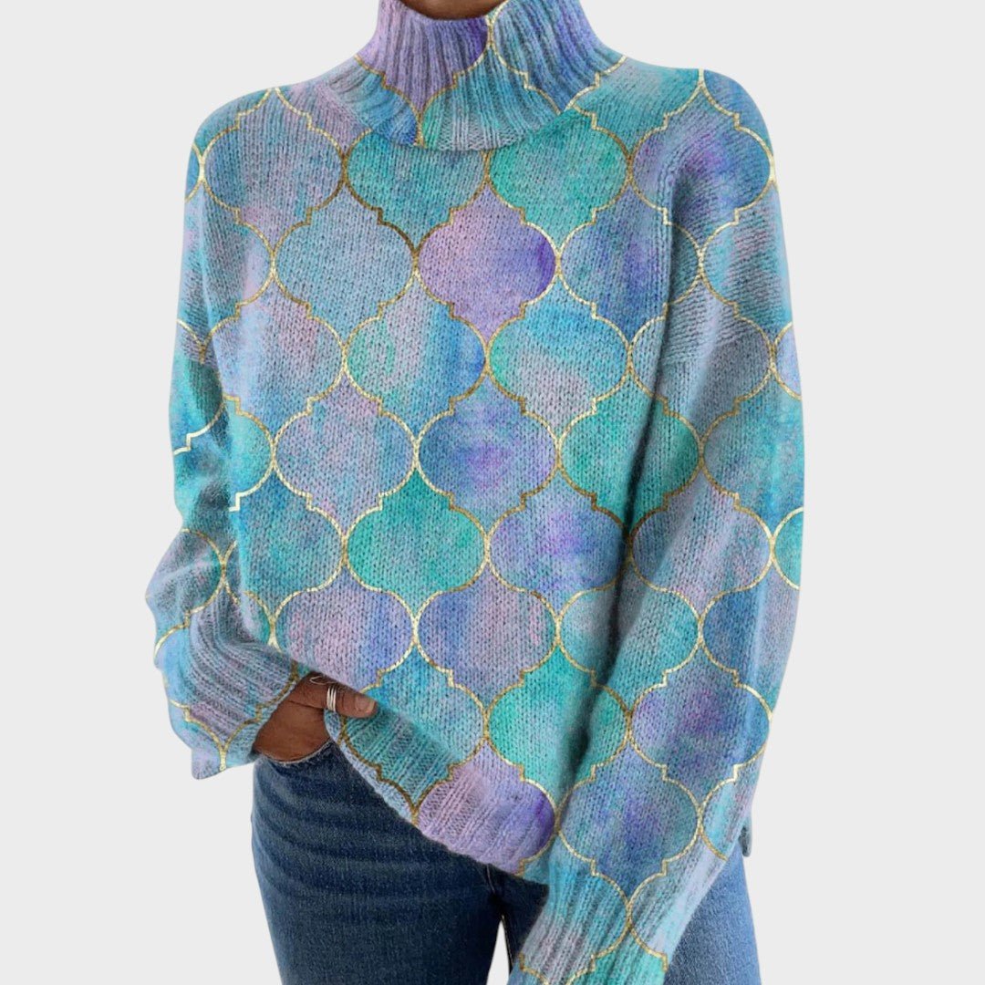 Dalila™ | Camisola de Malha Artística - | Benedita Lisboa