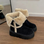 Danna™ | Botas com plataforma de inverno com design moderno e aconchegante - | Benedita Lisboa