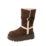 Danna™ | Botas com plataforma de inverno com design moderno e aconchegante - | Benedita Lisboa