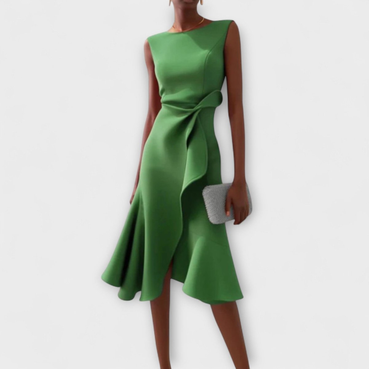 Darlene | Vestido Midi Sofisticado - | Benedita Lisboa