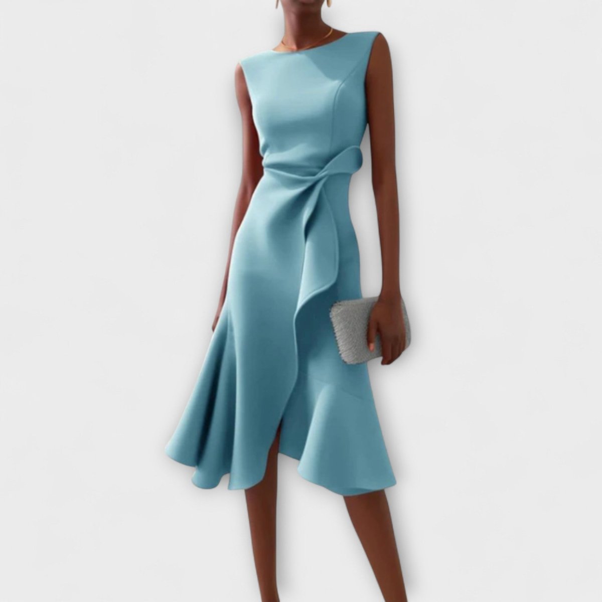 Darlene | Vestido Midi Sofisticado - | Benedita Lisboa