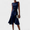 Darlene | Vestido Midi Sofisticado - | Benedita Lisboa