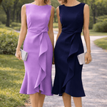 Darlene | Vestido Midi Sofisticado - | Benedita Lisboa