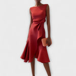 Darlene | Vestido Midi Sofisticado - | Benedita Lisboa