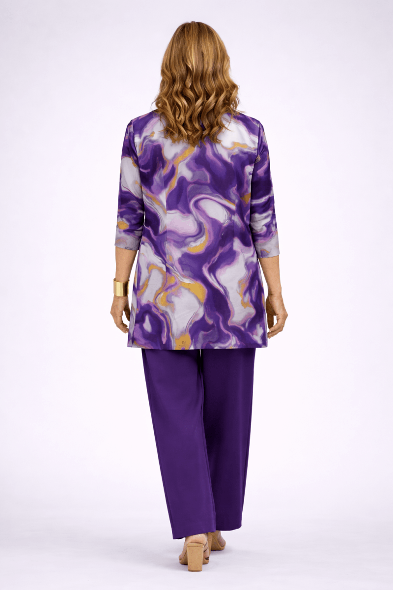 Débora™ | Conjunto de 3 Peças Roxo - | Benedita Lisboa