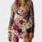 Dolores™ | Vestido com estampado de flores - | Benedita Lisboa