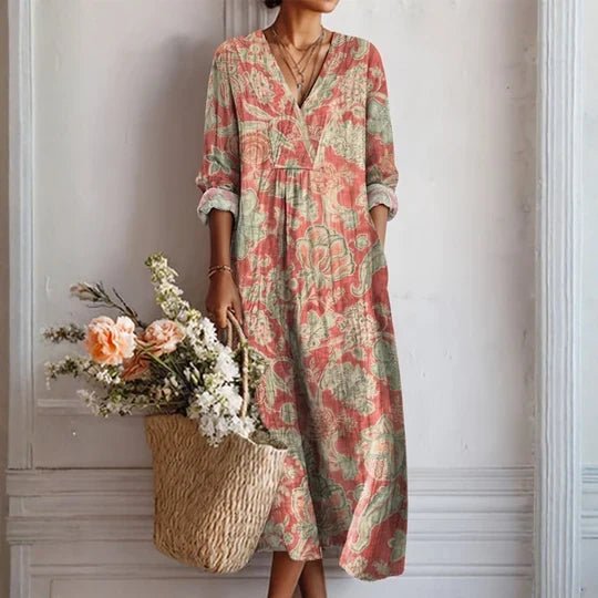 Dolores™ | Vestido Midi para o Dia a Dia - Vestido | Benedita Lisboa