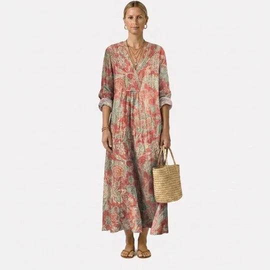 Dolores™ | Vestido Midi para o Dia a Dia - Vestido | Benedita Lisboa
