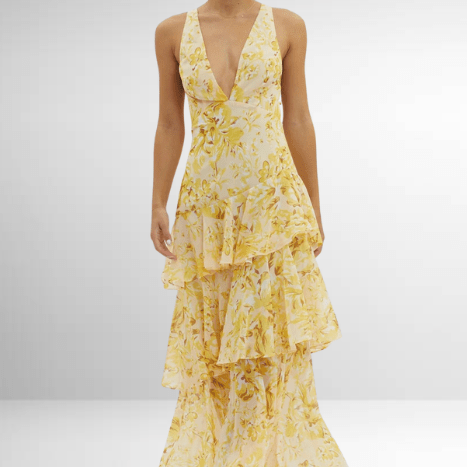 Elie™ | Vestido Maxi Elegante Para Um Estilo De Verão Descontraído - | Benedita Lisboa