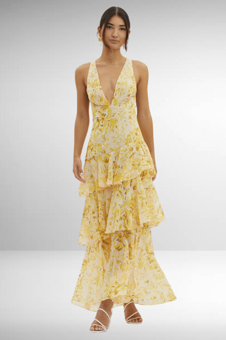 Elie™ | Vestido Maxi Elegante Para Um Estilo De Verão Descontraído - | Benedita Lisboa
