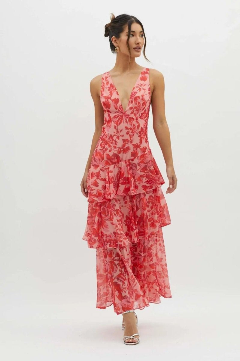 Elie™ | Vestido Maxi Elegante Para Um Estilo De Verão Descontraído - | Benedita Lisboa